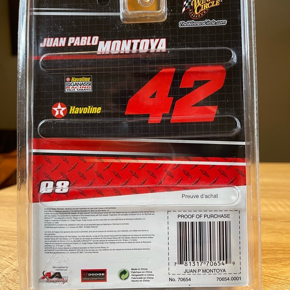 Juan Pablo Montoya NASCAR race car charger - Picture 6 of 6